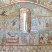 Svätyňa - zadná stena